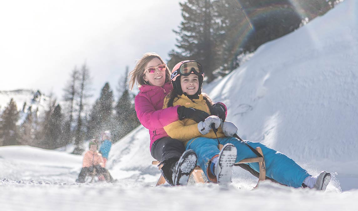 Slittino piste